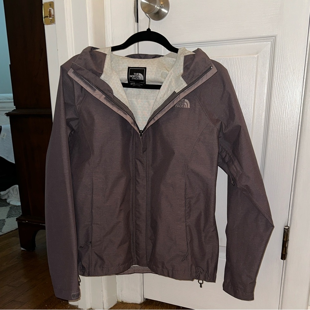 The North Face Hooded Rain Jacket size women’s medium